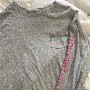Vineyard Vines grey girls longsleeve